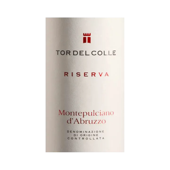 Tor del Colle - Montepulciano d'Abruzzo DOC Riserva 2020