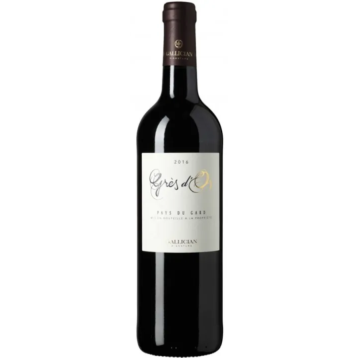 Gallician Grès d'Or IGP GARD Rouge 2023