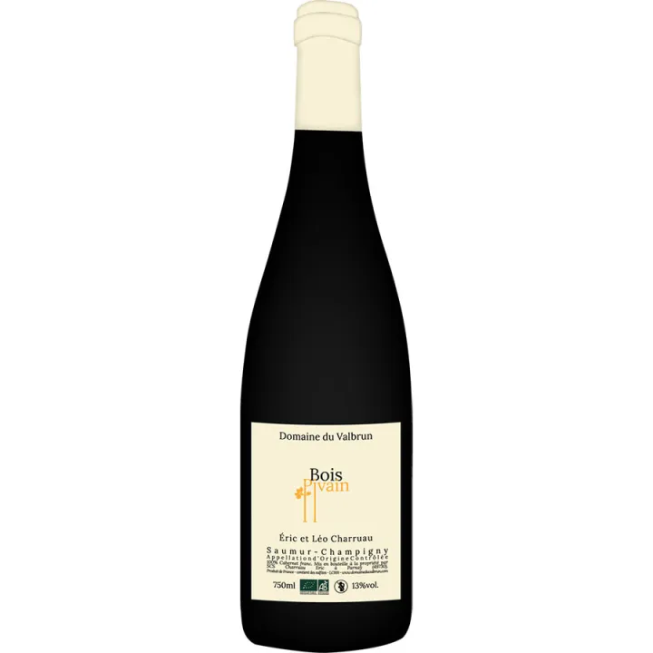 Domaine du Valbrun - Bois Pivain - Saumur Champigny Bio 2023