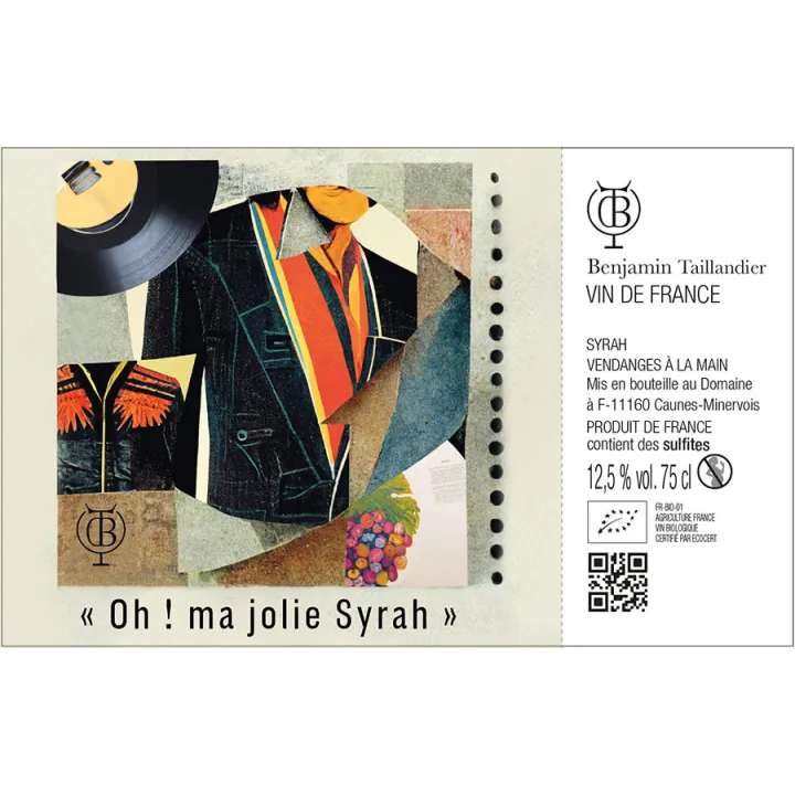 Oh Ma Jolie Syrah ! VDF 2023