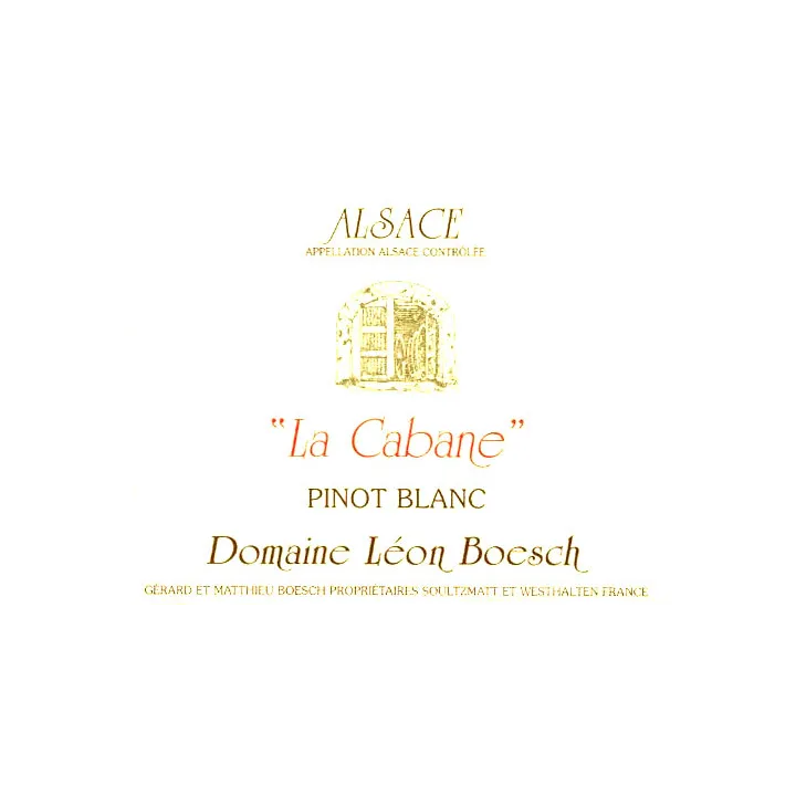 Pinot Blanc - "La Cabane" Bio 2023