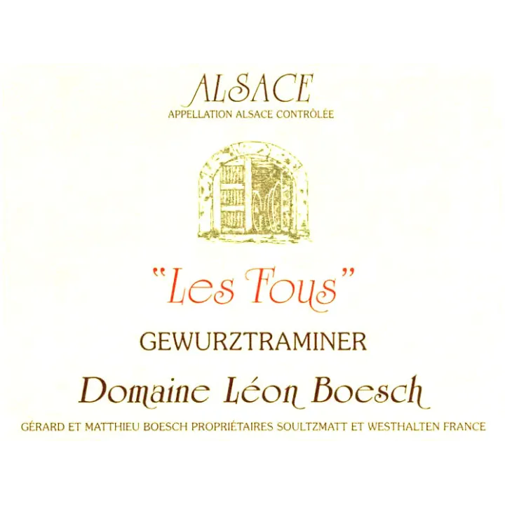 Gewürztraminer - "Les Fous" Bio 2022