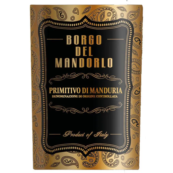 Borgo del Mandorlo Primitivo di manduria Puglia IGT Rosso 2021