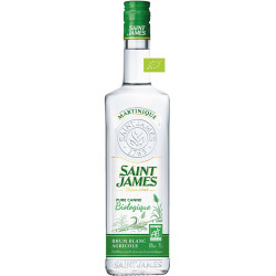 SAINT JAMES Rhum Blanc Impérial Bio 40% 70cl