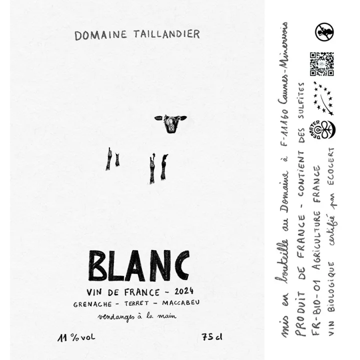 Blanc* Vin de France 2024