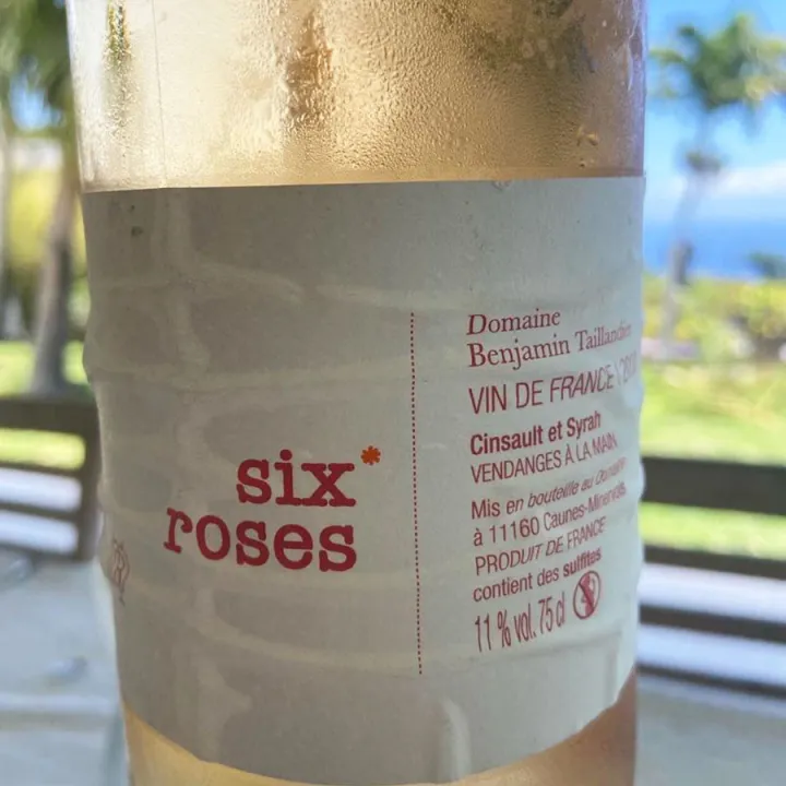Six Roses Vin de France Bio 2024