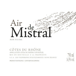Air de Mistral Côtes du Rhône 2023
