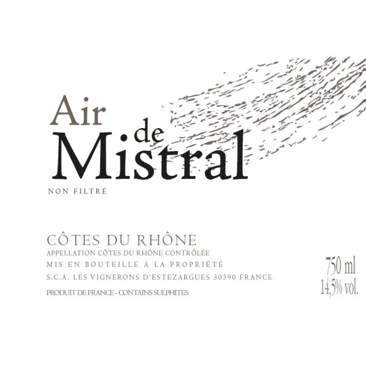 Air de Mistral Côtes du Rhône 2023