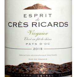Esprit de Crès Ricards Viognier "Fût" 2024