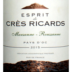 Esprit de Crès Ricards - Marsanne-Roussanne 2024