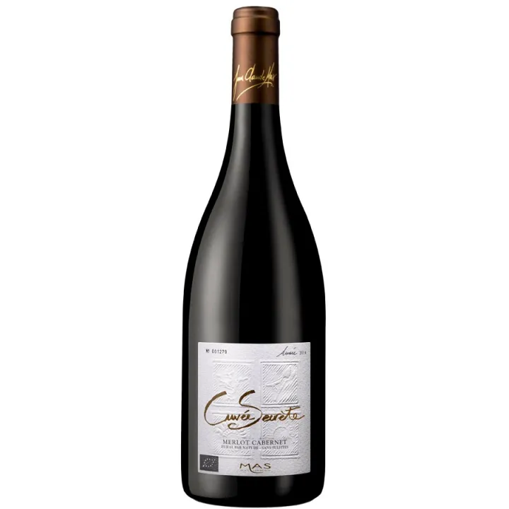 JC Mas Cuvée Secrète Merlot Cabernet Bio (s/sulfites) 2023