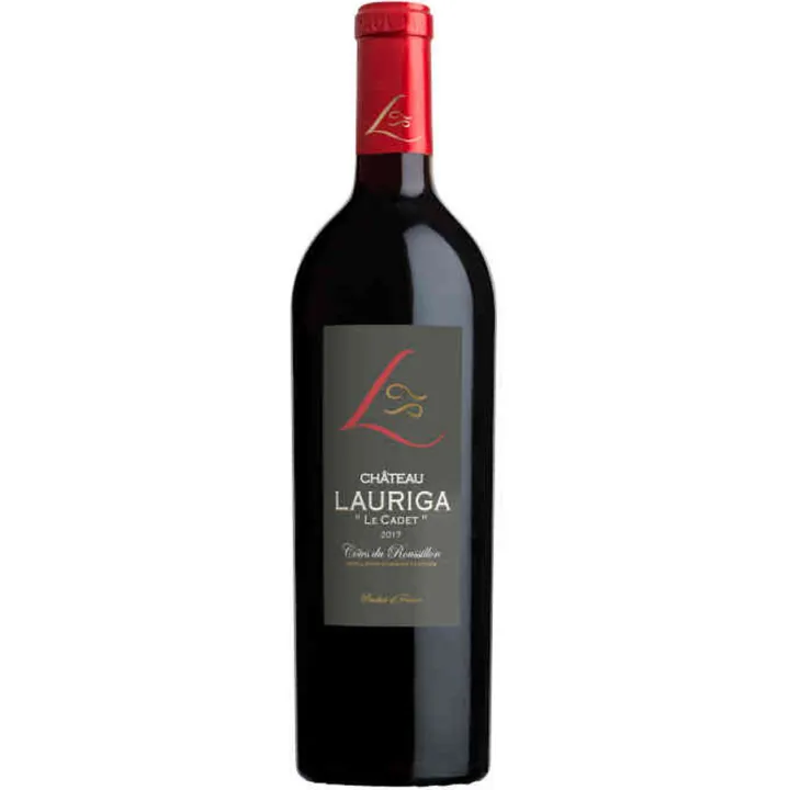 Château Lauriga Le Cadet Rouge Côtes du Roussillon  2023
