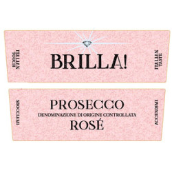 Brilla ! Prosecco Rosé Millesimato Extra Dry DOC 2024