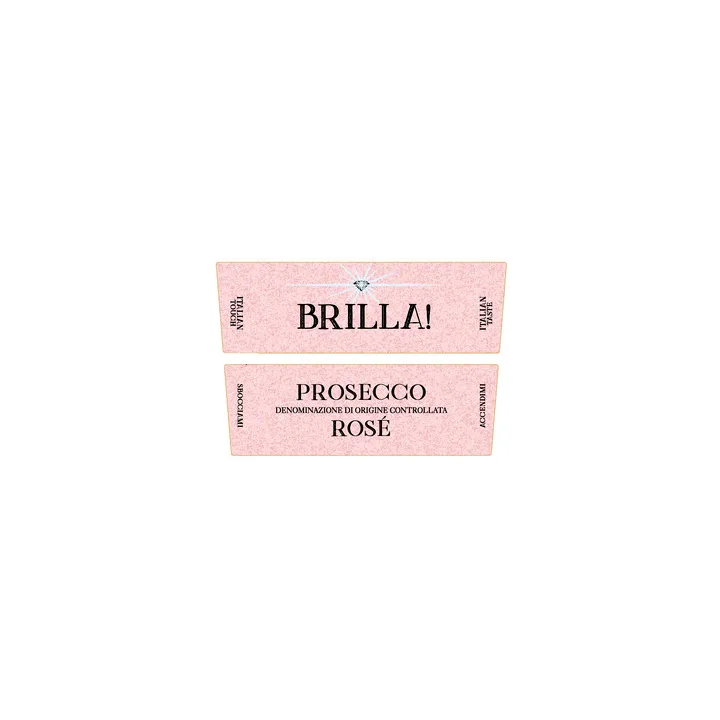 Brilla ! Prosecco Rosé Millesimato Extra Dry DOC 2024