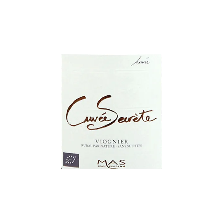 JC Mas Cuvée Secrète Viognier Bio (s/sulfites) 2024