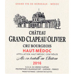 Château Grand Clapeau Olivier 2020