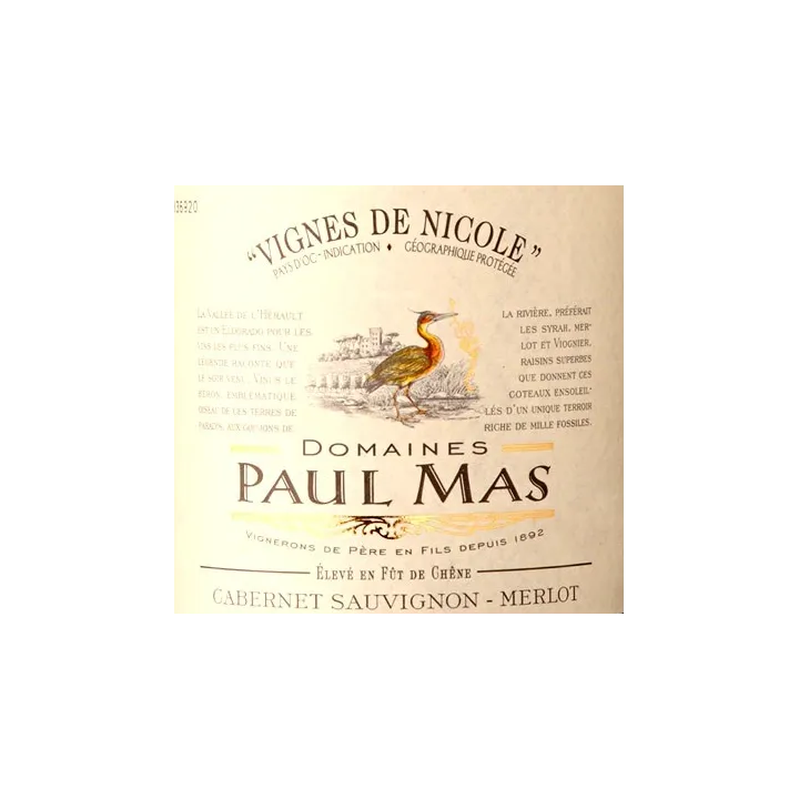 Paul Mas - Les Vignes de Nicole Cabernet-Merlot 2024