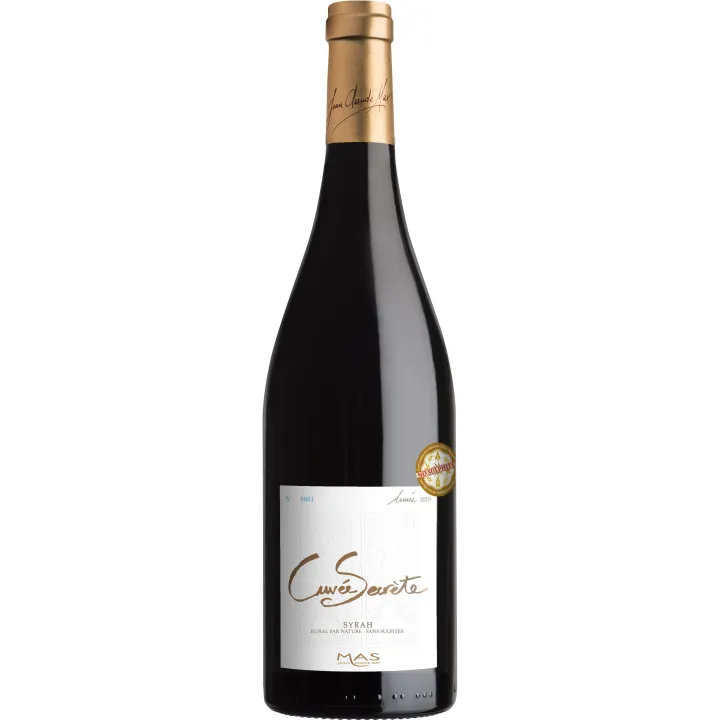 JC Mas Cuvée Secrète Syrah Bio sans sulfites 2024