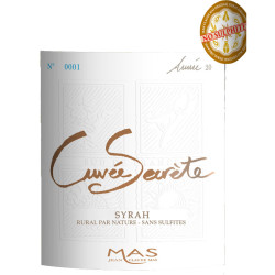 JC Mas Cuvée Secrète Syrah Bio sans sulfites 2024