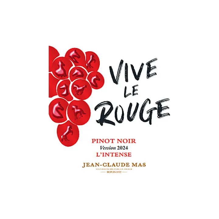 Vive Le Rouge Pinot Noir Intense VDF 2024