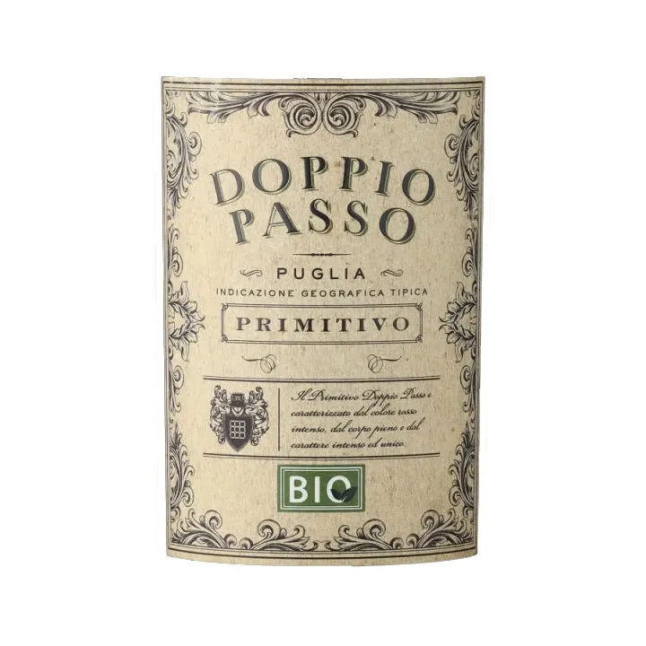 Doppio Passo Primitivo Rosso BIO Puglia IGT 2024