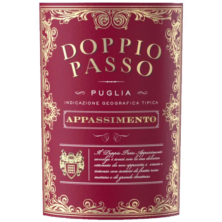 Doppio Passo Appassimento Rosso Puglia IGT 2024