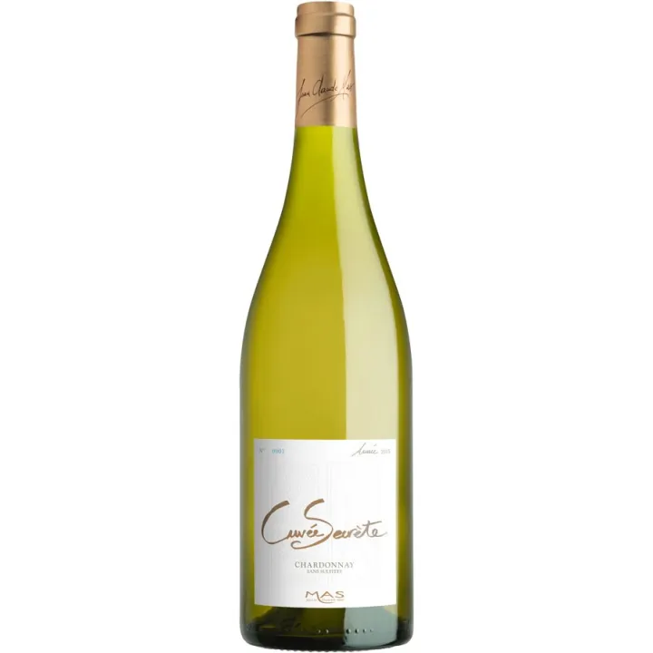 JC Mas Cuvée Secrète Chardonnay Bio (s/sulfites) 2025