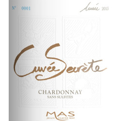 JC Mas Cuvée Secrète Chardonnay Bio (s/sulfites) 2025
