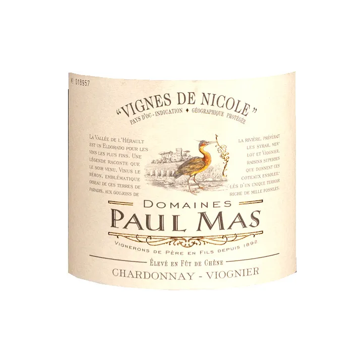 Paul Mas - Les Vignes de Nicole Chardonnay-Viognier 2025