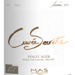 JC Mas Cuvée Secrète Pinot Noir Bio 2025