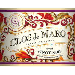Clos de Maro - Pinot Noir Pays d'Oc Bio 2024