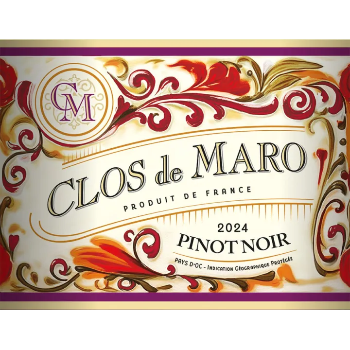 Clos de Maro - Pinot Noir Pays d'Oc Bio 2024