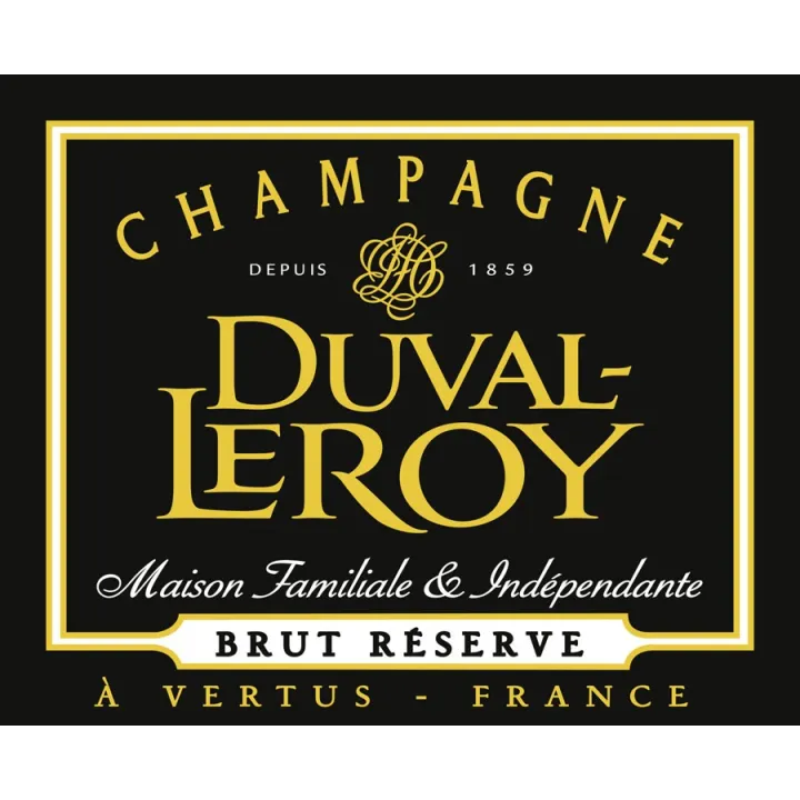 Champagne Duval-Leroy Brut Réserve Offre Spéciale x6