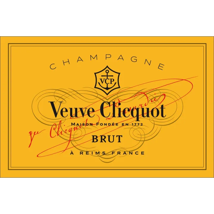 Champagne Veuve Clicquot Carte Jaune Brut Coffret