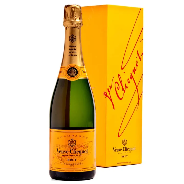 Champagne Veuve Clicquot Carte Jaune Brut Coffret