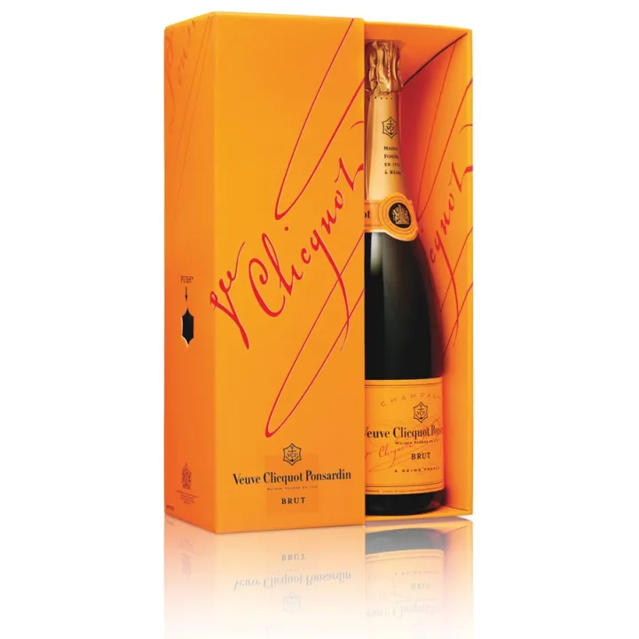 Champagne Veuve Clicquot Carte Jaune Brut Coffret