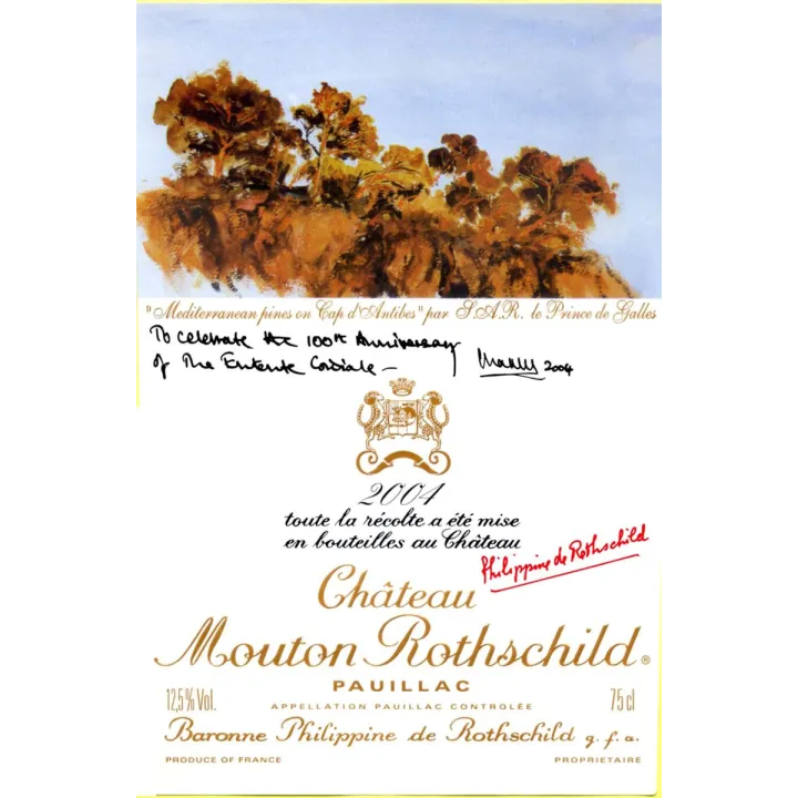 Château Mouton Rothschild 2004