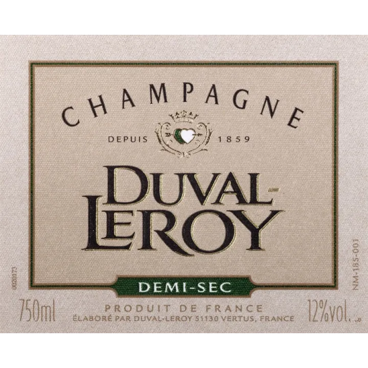 Champagne Duval-Leroy Demi-Sec