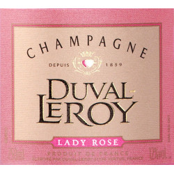 Champagne Duval-Leroy Lady Rose Sleeve
