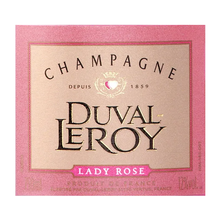 Champagne Duval-Leroy Lady Rose Sleeve