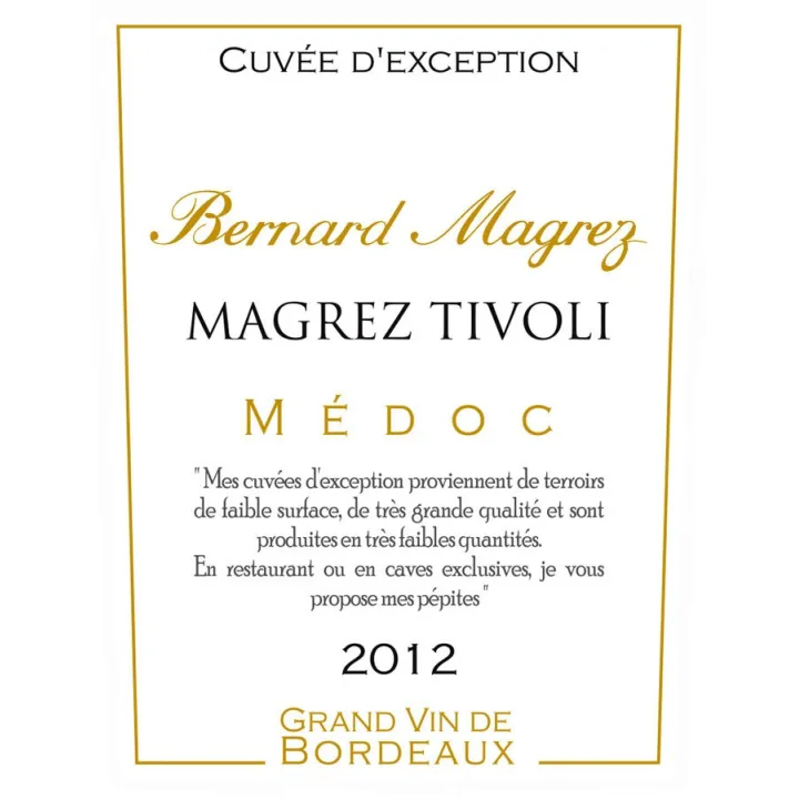 Magrez Tivoli 2012