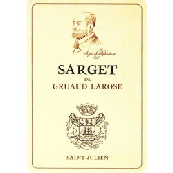 Sarget de Gruaud Larose 2012