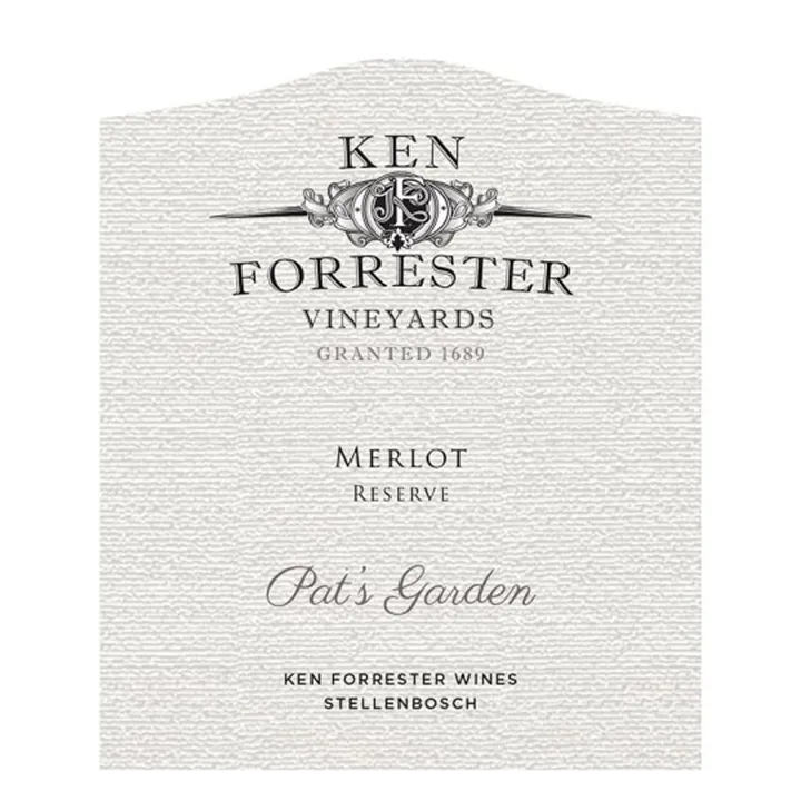 Reserve Merlot Pat's Garden 2015