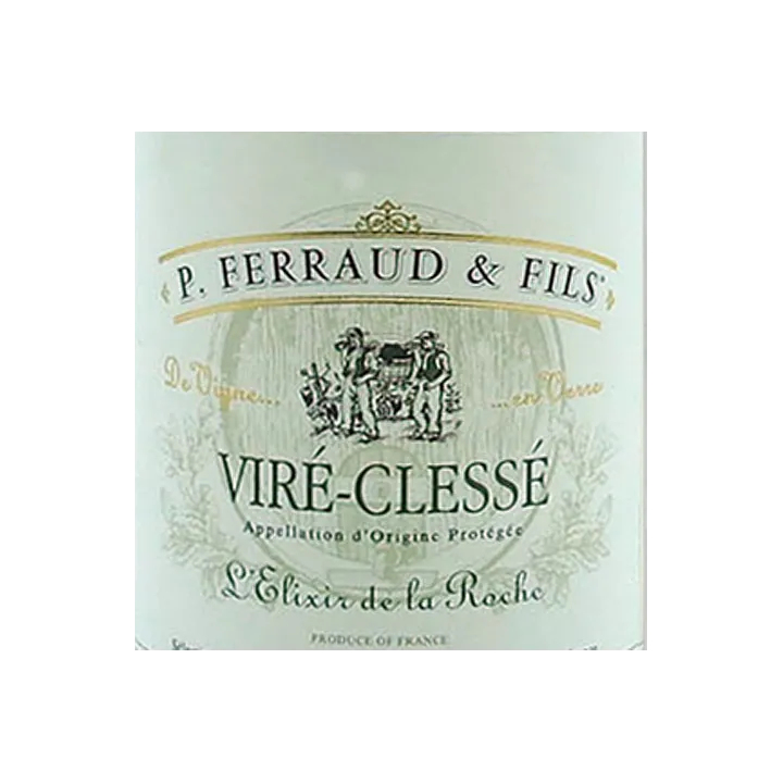 P. Ferraud - Viré-Clessé "L'Elixir de la Roche " 2018