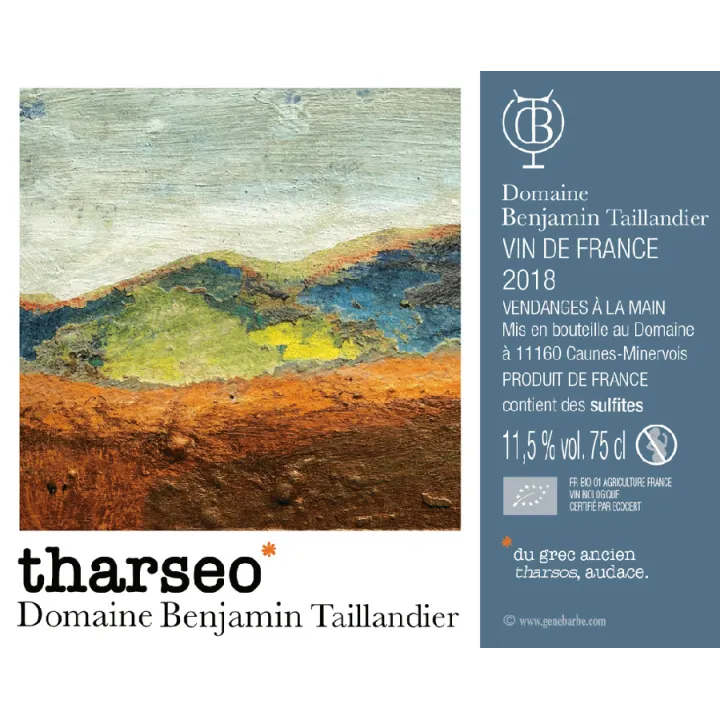 Tharséo VDF Bio 2018