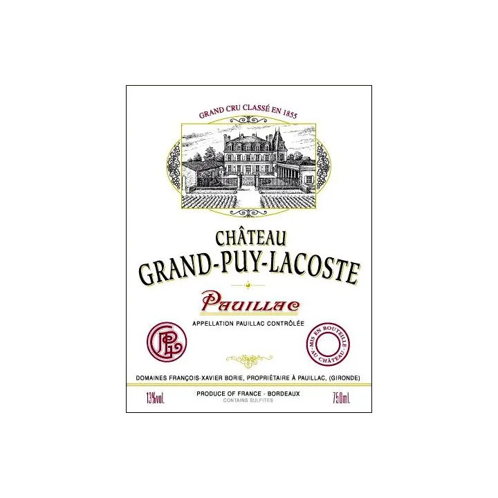 Château Grand Puy Lacoste 2015