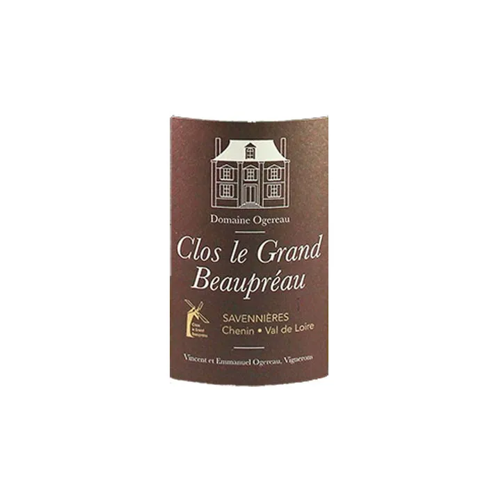 Clos Le Grand Beaupréau Savennières 2018