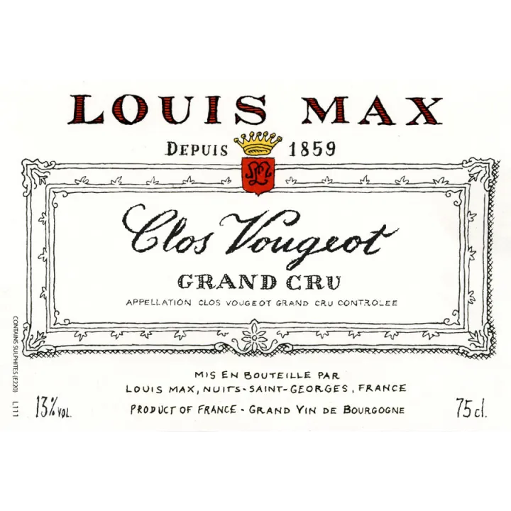 Louis Max - Clos Vougeot Grand Cru 2014
