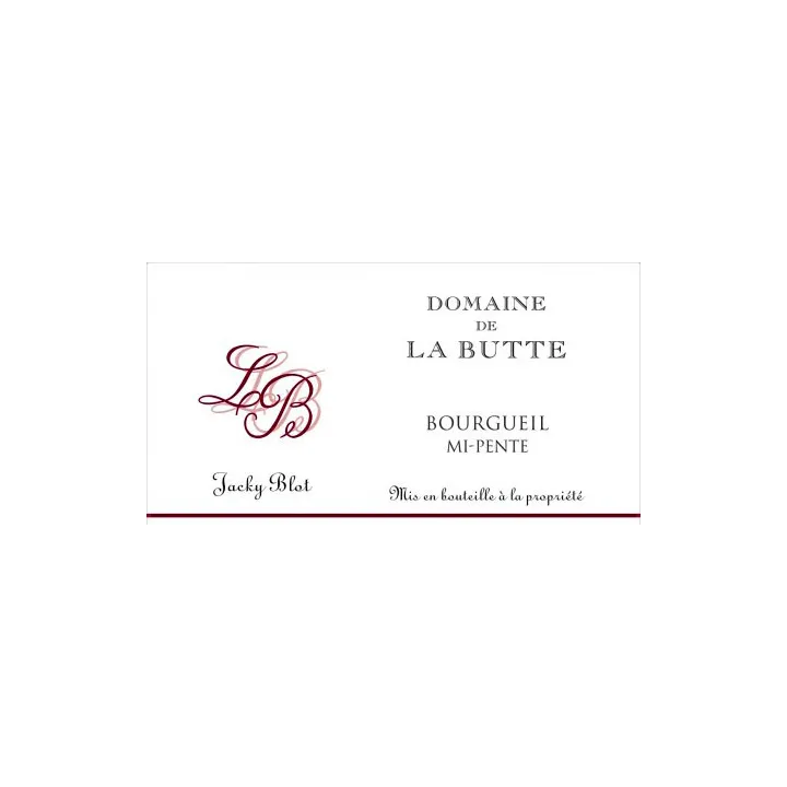 Domaine de la Butte - Bourgueil Mi-Pente 2018