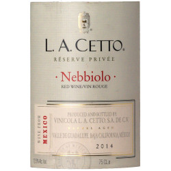 L.A. Cetto - Reserve Privada Nebbiolo 2014